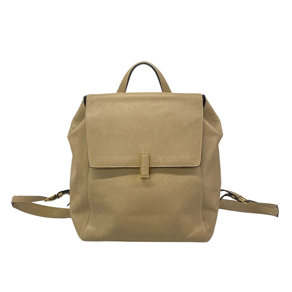 Valextra Ijide Backpack Beige Leather #363472V79B